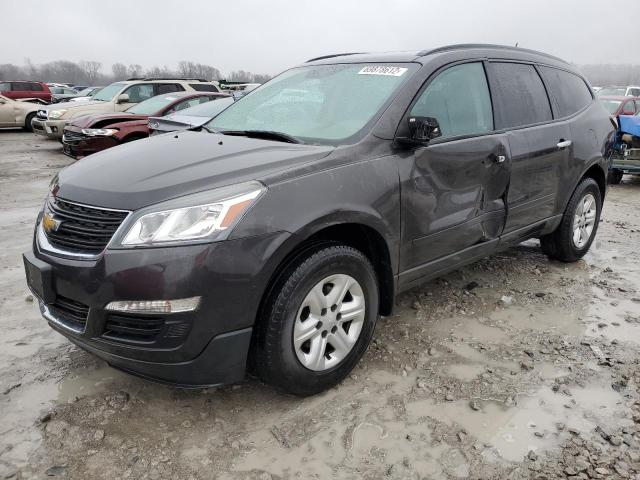 1GNKRFKDXHJ144346 - 2017 CHEVROLET TRAVERSE LS GRAY photo 1