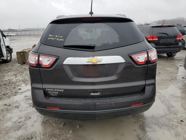 1GNKRFKDXHJ144346 - 2017 CHEVROLET TRAVERSE LS GRAY photo 6