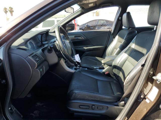 1HGCR2F52HA284109 - 2017 HONDA ACCORD SPORT BROWN photo 7