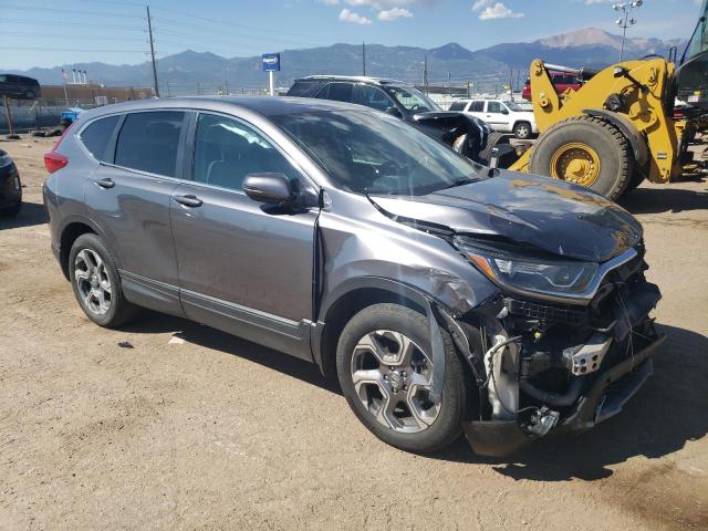 5J6RW2H50KL037790 - 2019 HONDA CR-V EX GRAY photo 4