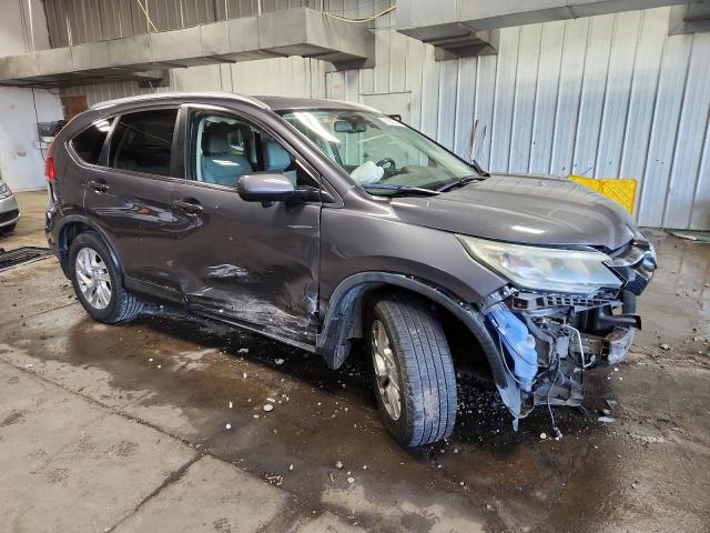 5J6RM4H7XFL065699 - 2015 HONDA CR-V EXL SILVER photo 4