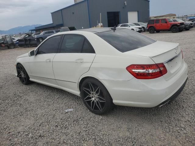 WDDHF8JB7CA572221 - 2012 MERCEDES-BENZ E 350 4MATIC WHITE photo 2