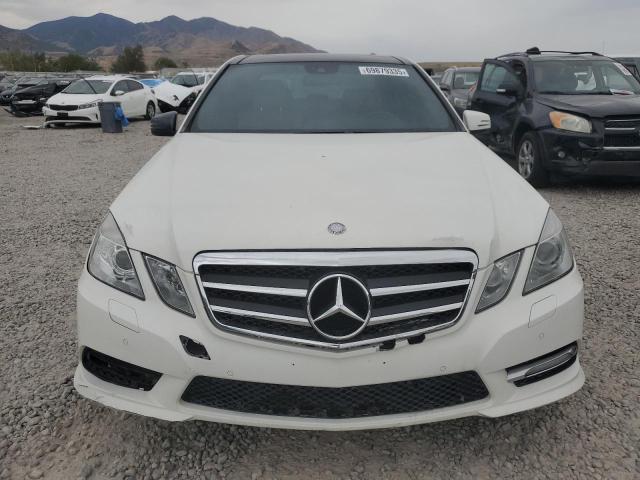 WDDHF8JB7CA572221 - 2012 MERCEDES-BENZ E 350 4MATIC WHITE photo 5