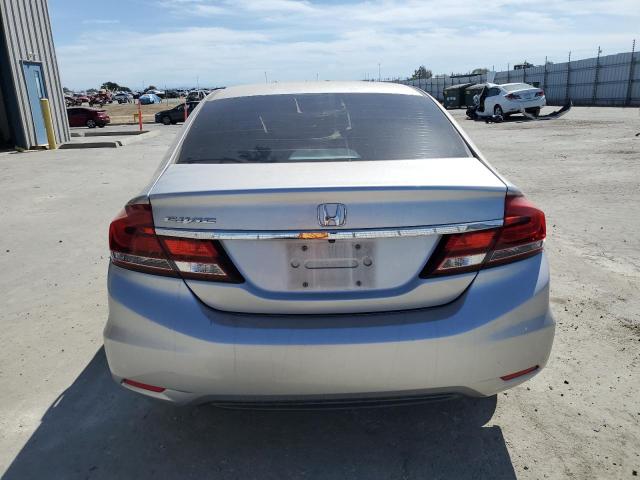 19XFB2F51FE211517 - 2015 HONDA CIVIC LX SILVER photo 6