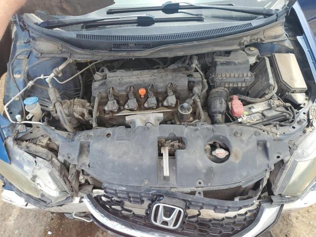 19XFB2F91DE071131 - 2013 HONDA CIVIC EXL ლურჯი ფოტო 11
