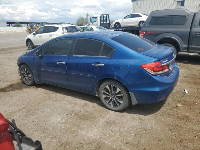 19XFB2F91DE071131 - 2013 HONDA CIVIC EXL ლურჯი ფოტო 2