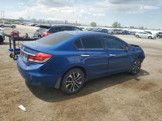 19XFB2F91DE071131 - 2013 HONDA CIVIC EXL ლურჯი ფოტო 3