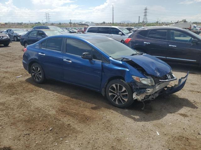 19XFB2F91DE071131 - 2013 HONDA CIVIC EXL ლურჯი ფოტო 4