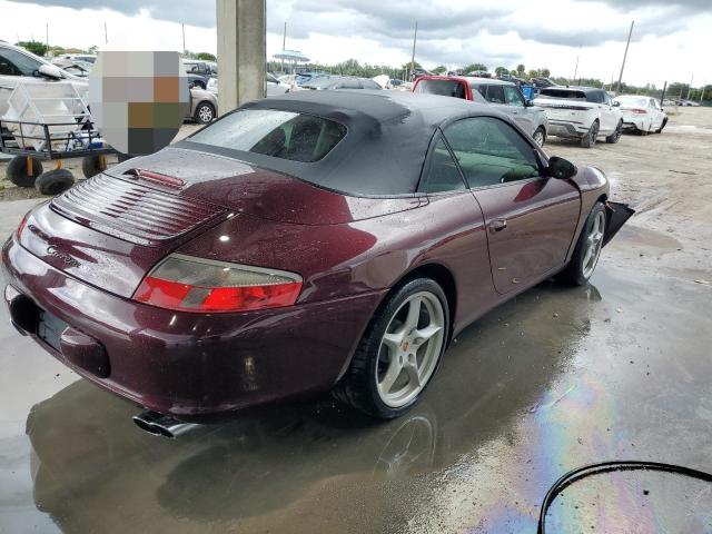 WP0CA29914S651705 - 2004 PORSCHE 911 CARRERA BURGUNDY photo 3