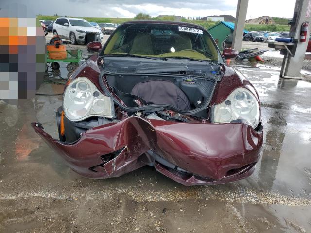 WP0CA29914S651705 - 2004 PORSCHE 911 CARRERA BURGUNDY photo 5