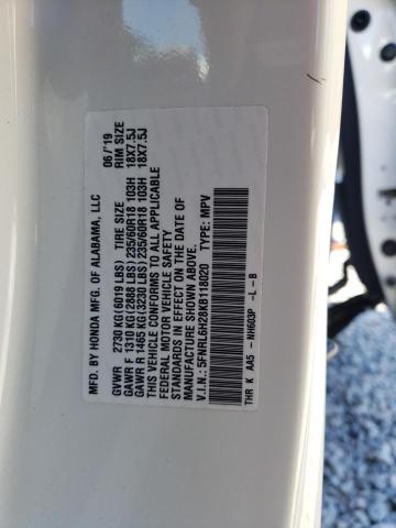 5FNRL6H28KB118020 - 2019 HONDA ODYSSEY LX Ağ foto 14