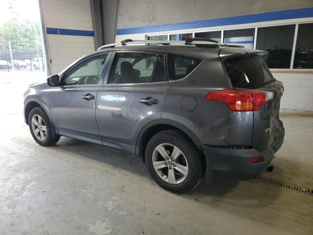 JTMRFREV6FJ044117 - 2015 TOYOTA RAV4 XLE ნაცრისფერი ფოტო 2