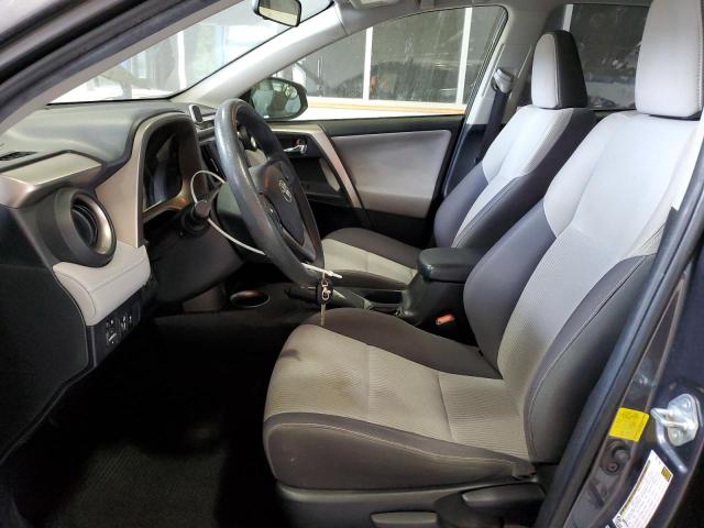 JTMRFREV6FJ044117 - 2015 TOYOTA RAV4 XLE ნაცრისფერი ფოტო 7