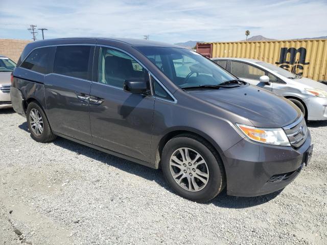 5FNRL5H46BB006621 - 2011 HONDA ODYSSEY EX GRAY photo 4