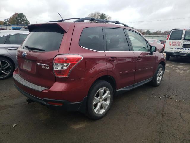 JF2SJAHCXEH514944 - 2014 SUBARU FORESTER 2.5I LIMITED BURGUNDY photo 3