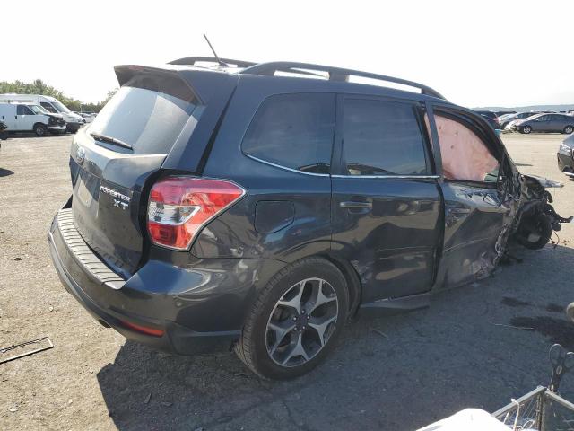 JF2SJGDC2FH543252 - 2015 SUBARU FORESTER 2.0XT PREMIUM GRAY photo 3