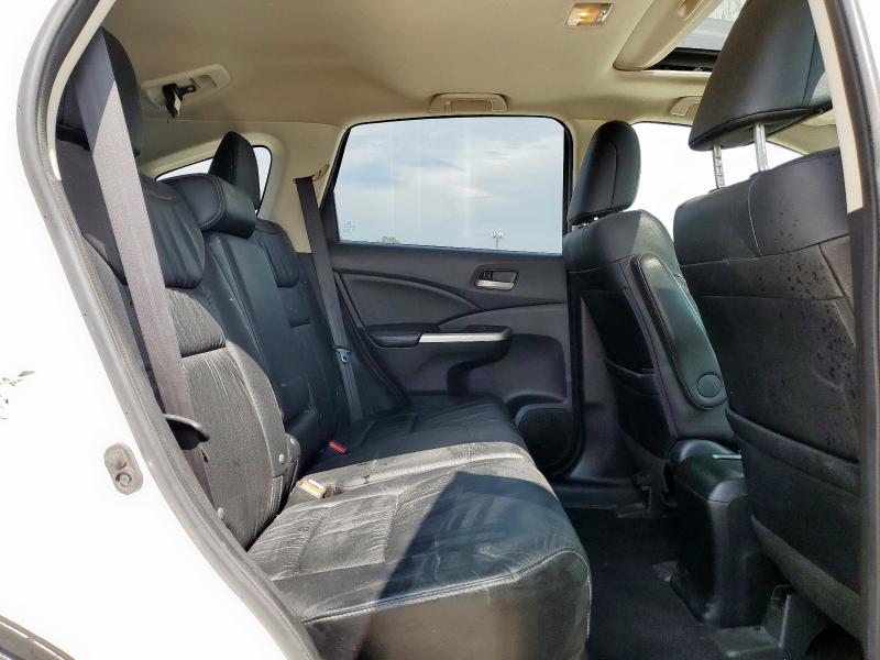5J6RM4H72EL076095 - 2014 HONDA CR-V EXL WHITE photo 11