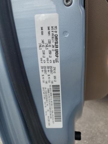 2C4RC1BG9DR649015 - 2013 CHRYSLER TOWN & COU TOURING 蓝色 照片 14