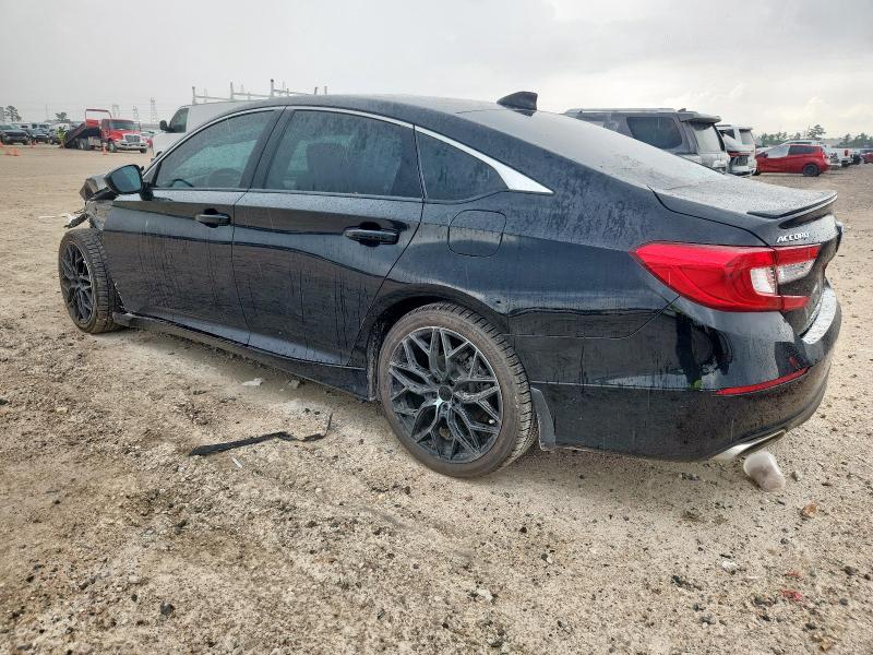 1HGCV1F34NA084977 - 2022 HONDA ACCORD SPORT შავი ფოტო 2
