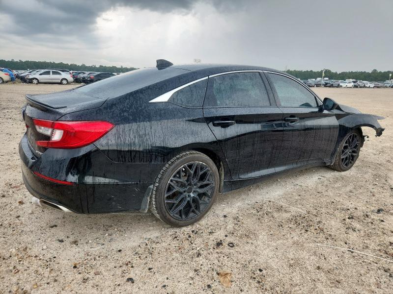 1HGCV1F34NA084977 - 2022 HONDA ACCORD SPORT შავი ფოტო 3