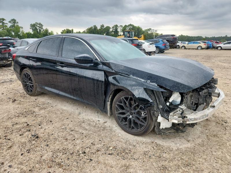 1HGCV1F34NA084977 - 2022 HONDA ACCORD SPORT შავი ფოტო 4
