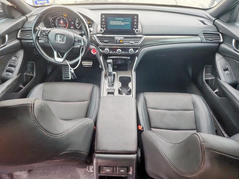1HGCV1F34NA084977 - 2022 HONDA ACCORD SPORT შავი ფოტო 8
