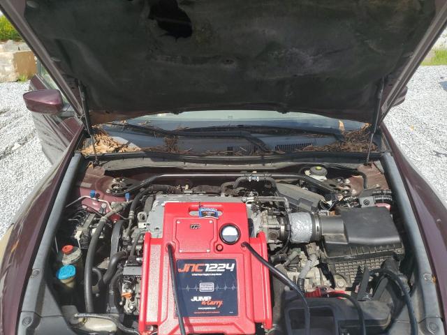 1HGCP36849A002124 - 2009 HONDA ACCORD EXL BURGUNDY photo 11