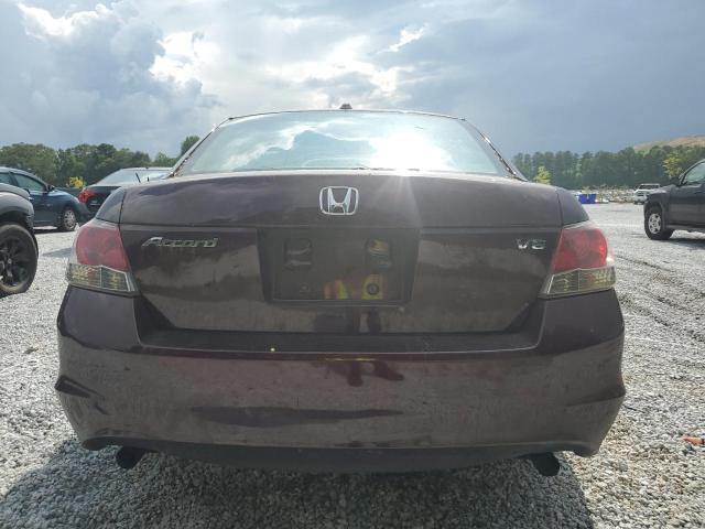 1HGCP36849A002124 - 2009 HONDA ACCORD EXL BURGUNDY photo 6