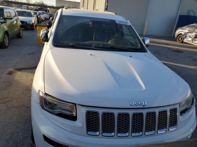 1C4RJFJG5EC385290 - 2014 JEEP GRAND CHER SUMMIT თეთრი ფოტო 5