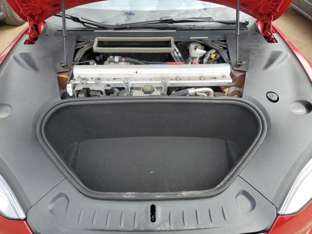 5YJSA1E60MF449291 - 2021 TESLA MODEL S წითელი ფოტო 11