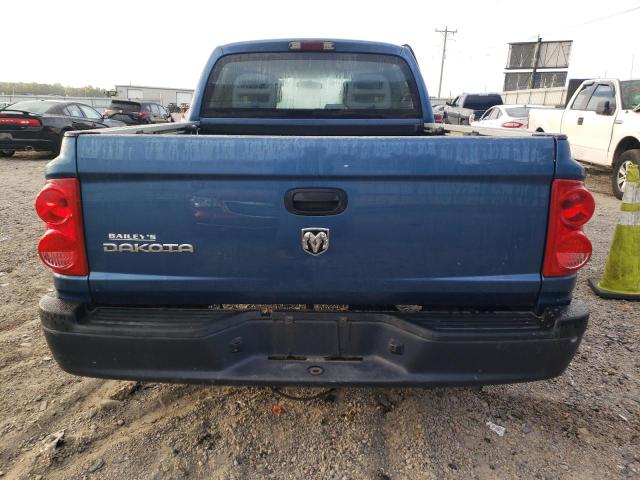 1D7HE28K96S701869 - 2006 DODGE DAKOTA QUAD BLUE photo 6