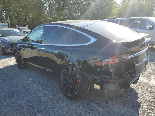 5YJXCBE43JF125929 - 2018 TESLA MODEL X BLACK photo 2