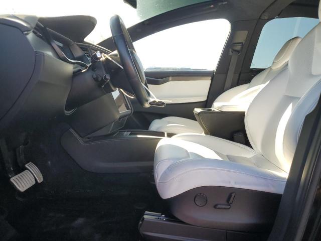 5YJXCBE43JF125929 - 2018 TESLA MODEL X BLACK photo 7