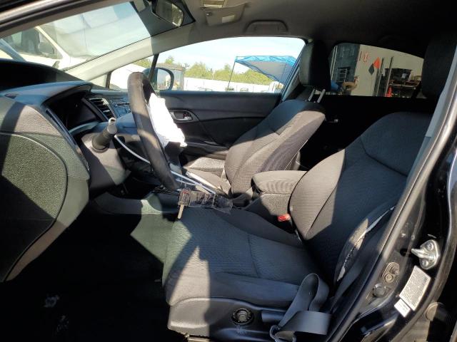 19XFB2F57FE273567 - 2015 HONDA CIVIC LX BLACK photo 7