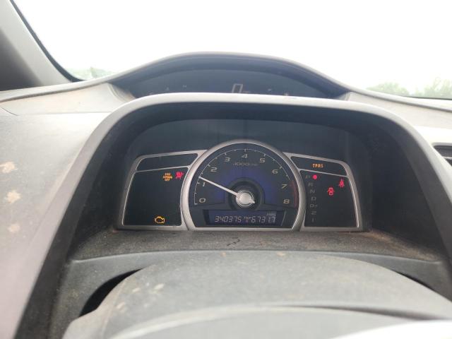 2HGFA16948H304198 - 2008 HONDA CIVIC EXL ნაცრისფერი ფოტო 9