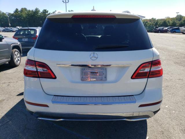 4JGDA5HB9DA182214 - 2013 MERCEDES-BENZ ML 350 4MATIC WHITE photo 6