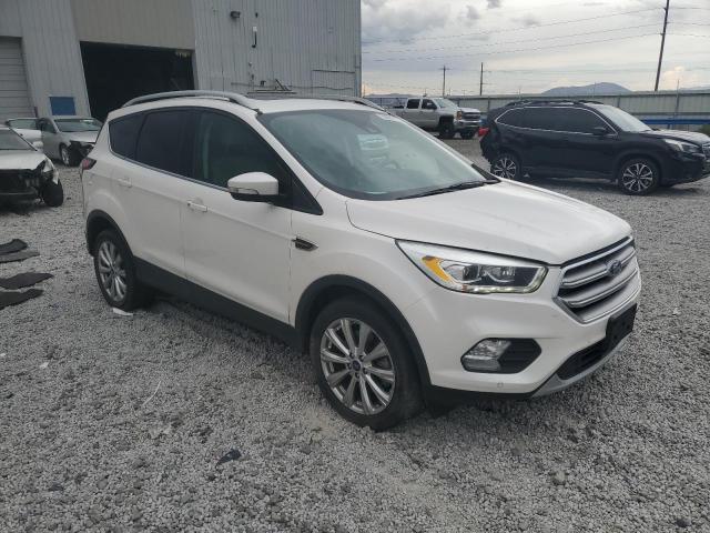 1FMCU0J96HUB81328 - 2017 FORD ESCAPE TITANIUM 银色 照片 4