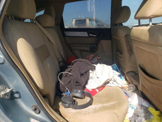 5J6RE4H50AL015446 - 2010 HONDA CR-V EX TURQUOISE photo 10