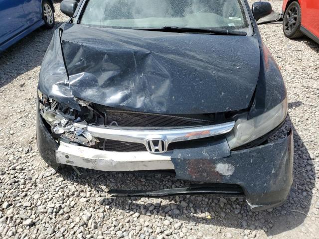 1HGFA16538L014079 - 2008 HONDA CIVIC LX BLACK photo 11