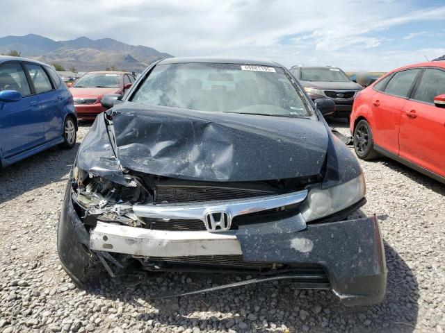 1HGFA16538L014079 - 2008 HONDA CIVIC LX BLACK photo 5