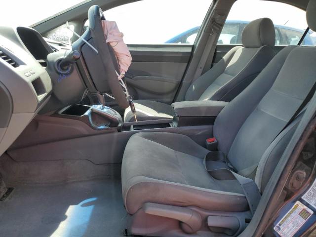 1HGFA16538L014079 - 2008 HONDA CIVIC LX BLACK photo 7