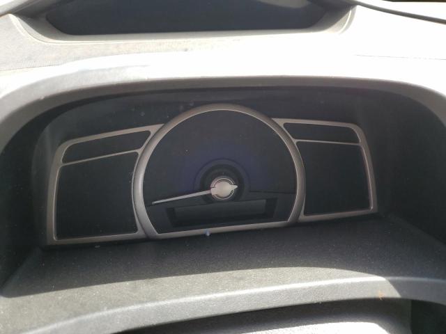 1HGFA16538L014079 - 2008 HONDA CIVIC LX BLACK photo 9