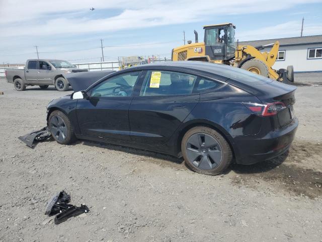5YJ3E1EB5MF002347 - 2021 TESLA MODEL 3 BLACK photo 2