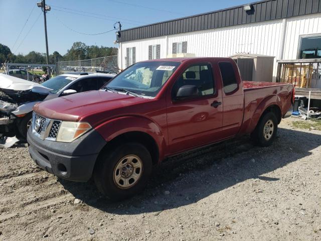 1N6BD06T26C470212 - 2006 NISSAN FRONTIER KING CAB XE BURGUNDY photo 1