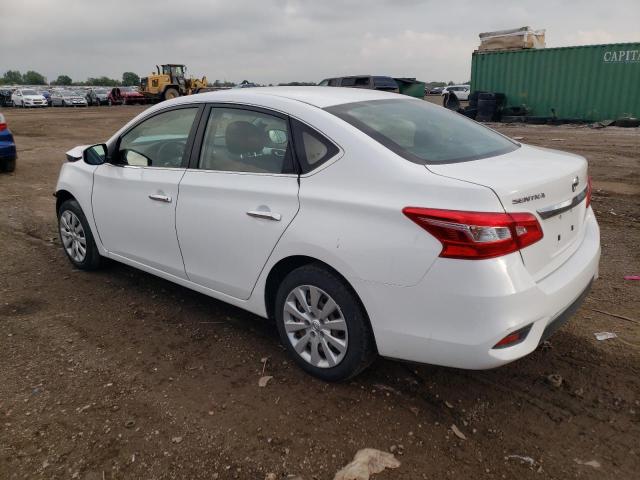 3N1AB7AP6GY283686 - 2016 NISSAN SENTRA S WHITE photo 2