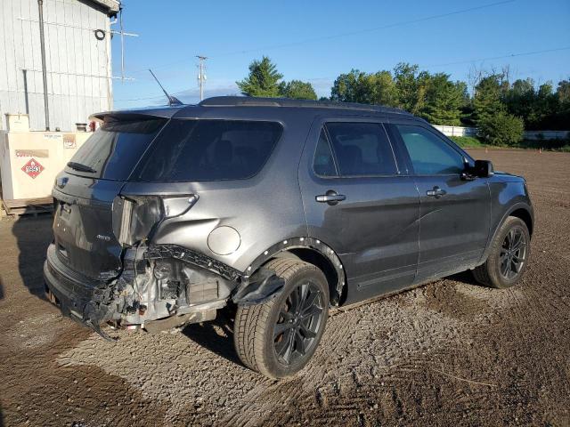 1FM5K8D85KGA87480 - 2019 FORD EXPLORER XLT BLACK photo 3