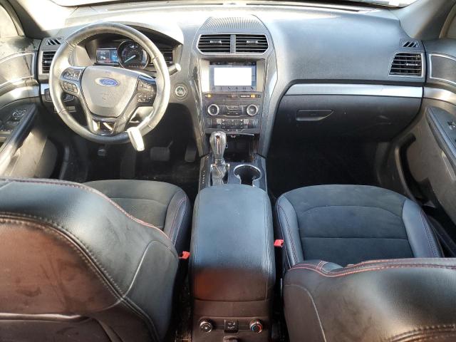 1FM5K8D85KGA87480 - 2019 FORD EXPLORER XLT BLACK photo 8