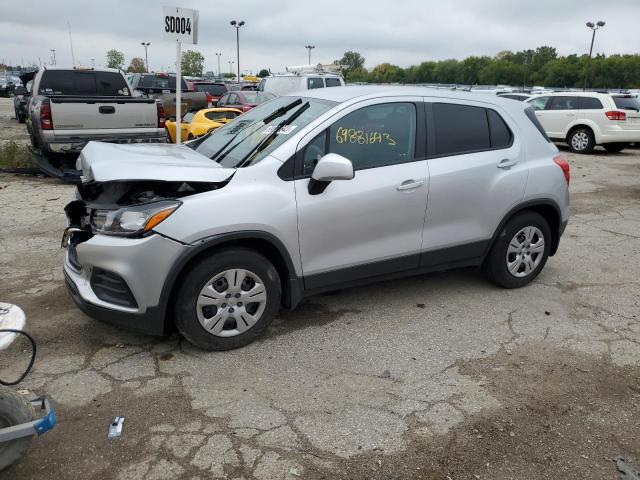 3GNCJKSB4KL185526 - 2019 CHEVROLET TRAX LS SILVER photo 1