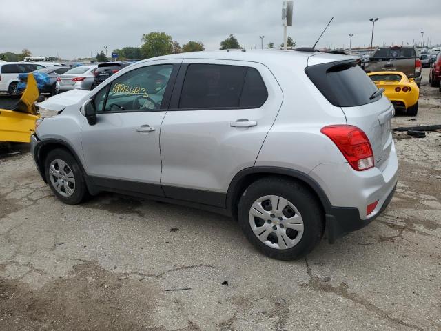 3GNCJKSB4KL185526 - 2019 CHEVROLET TRAX LS SILVER photo 2