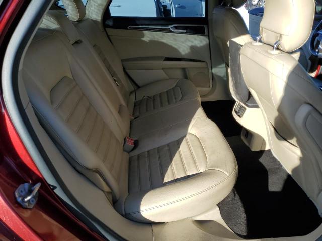 3FA6P0HR7DR178315 - 2013 FORD FUSION SE RED photo 10